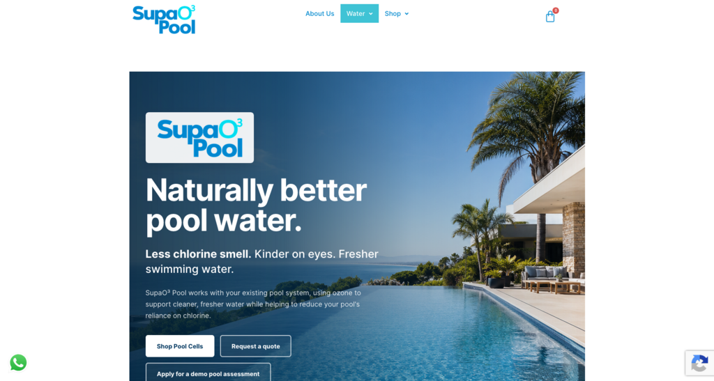 SupaO3 Pool Cell